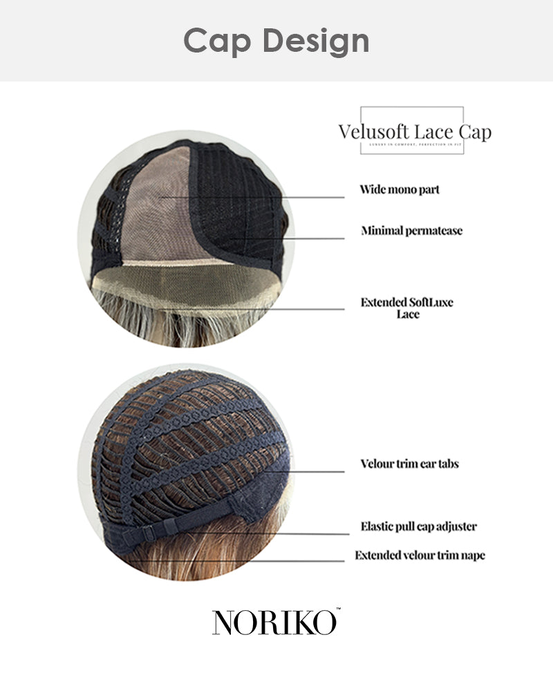 Wynn (Exclusive) | Lace Front & Monofilament Part Synthetic Wig by Noriko