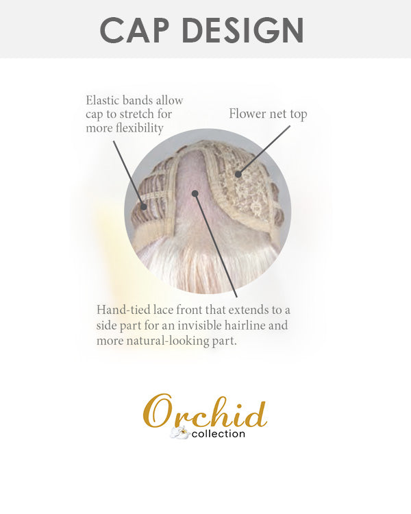 Posh (Exclusive) | Lace Front & Monofilament Part Synthetic Wig by Orchid