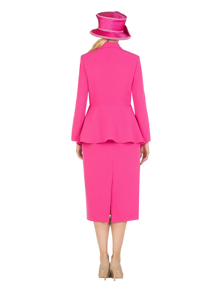 2pc Notch Collar 3-btn Uneven Jkt Sweep Suit-Plus