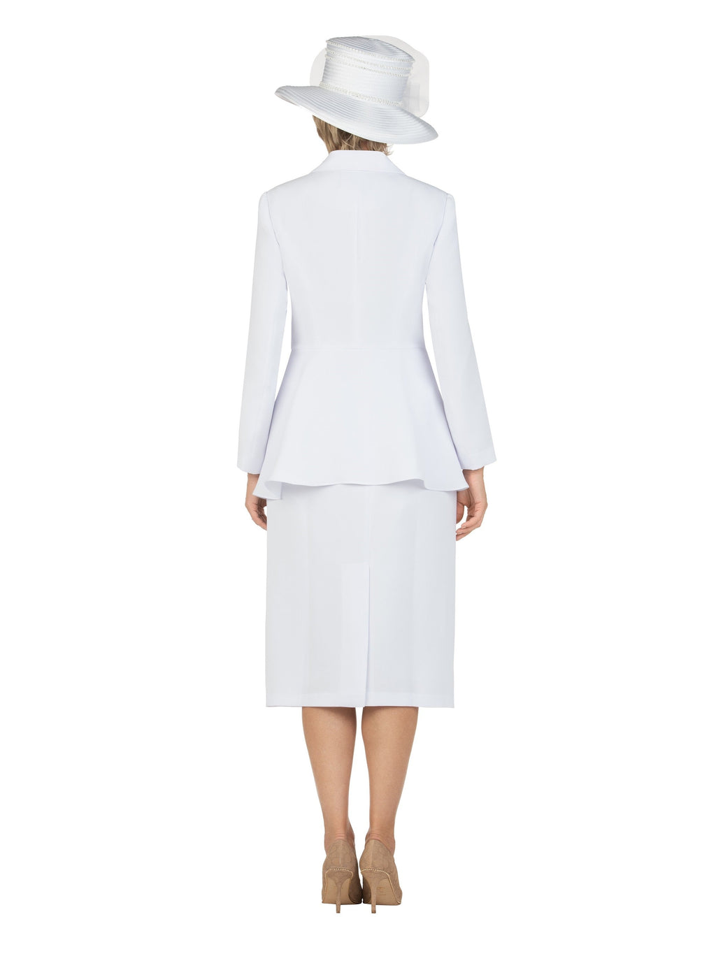 2pc Notch Collar 3-btn Uneven Jkt Sweep Suit-Plus