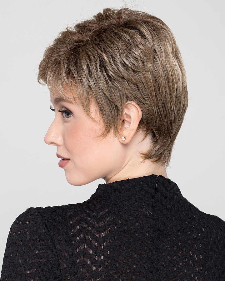 Feathered Layers | Lace Front & Monofilament Part Synthetic Wig by Stephen Designs