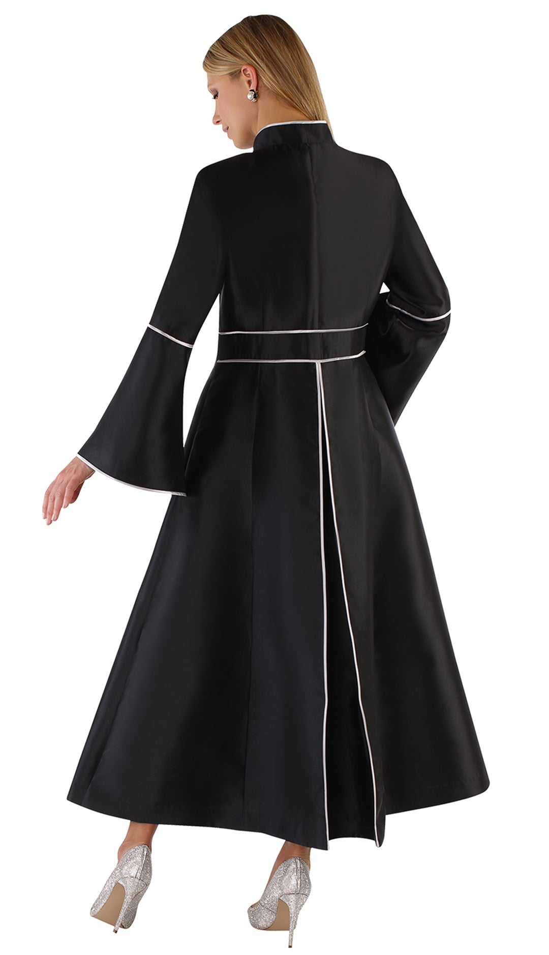 Tally Taylor Church Robe 4731C-Black/Silver