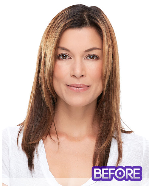 Top Full 18 inch | Monofilament Synthetic Hair Topper by Jon Renau
