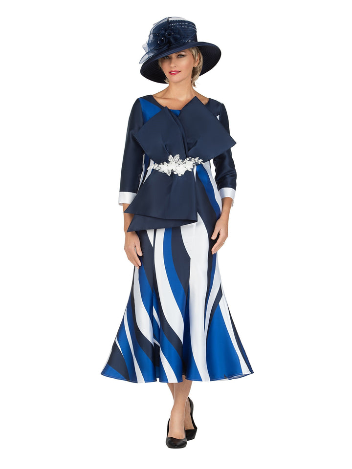 Silky Twill Mermaid Drs w/ Ovsz Bow Detail