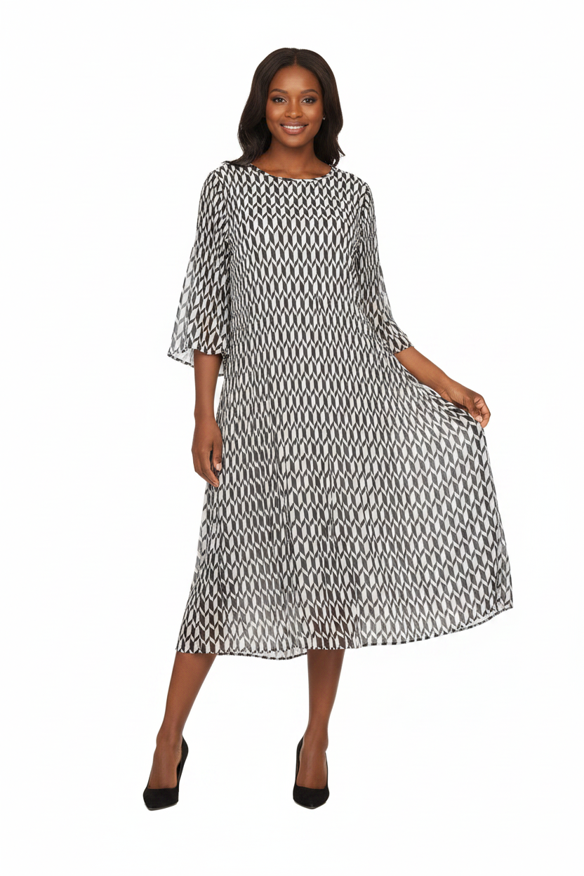 Art Deco Dress - Skirt Flow