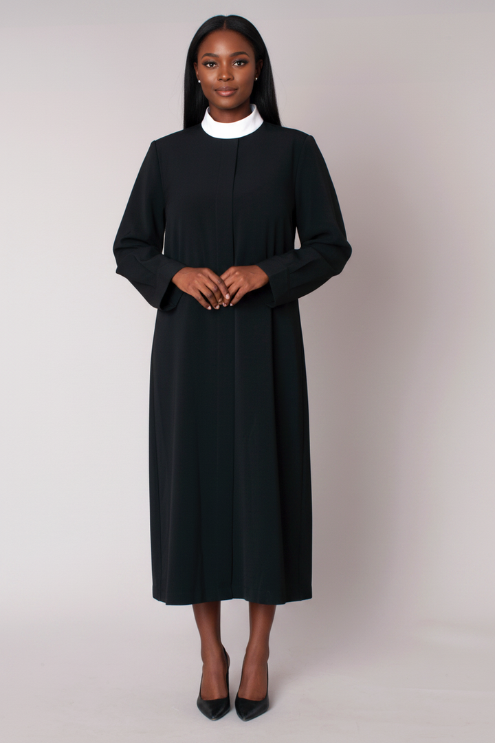 Black Clergy Robe