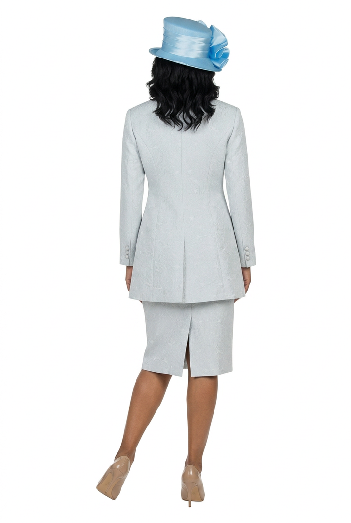 3pc Brocade Weekender-Jkt, Skirt, Pants - Plus