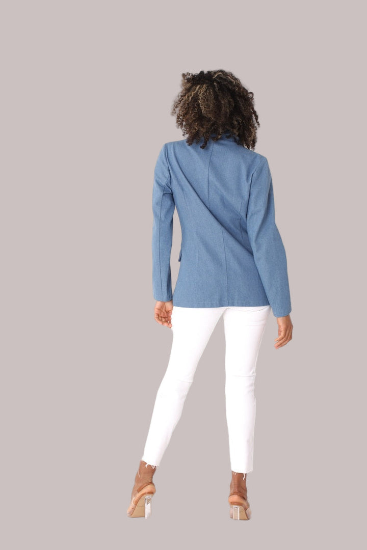 Double-Breasted Blazer -82100