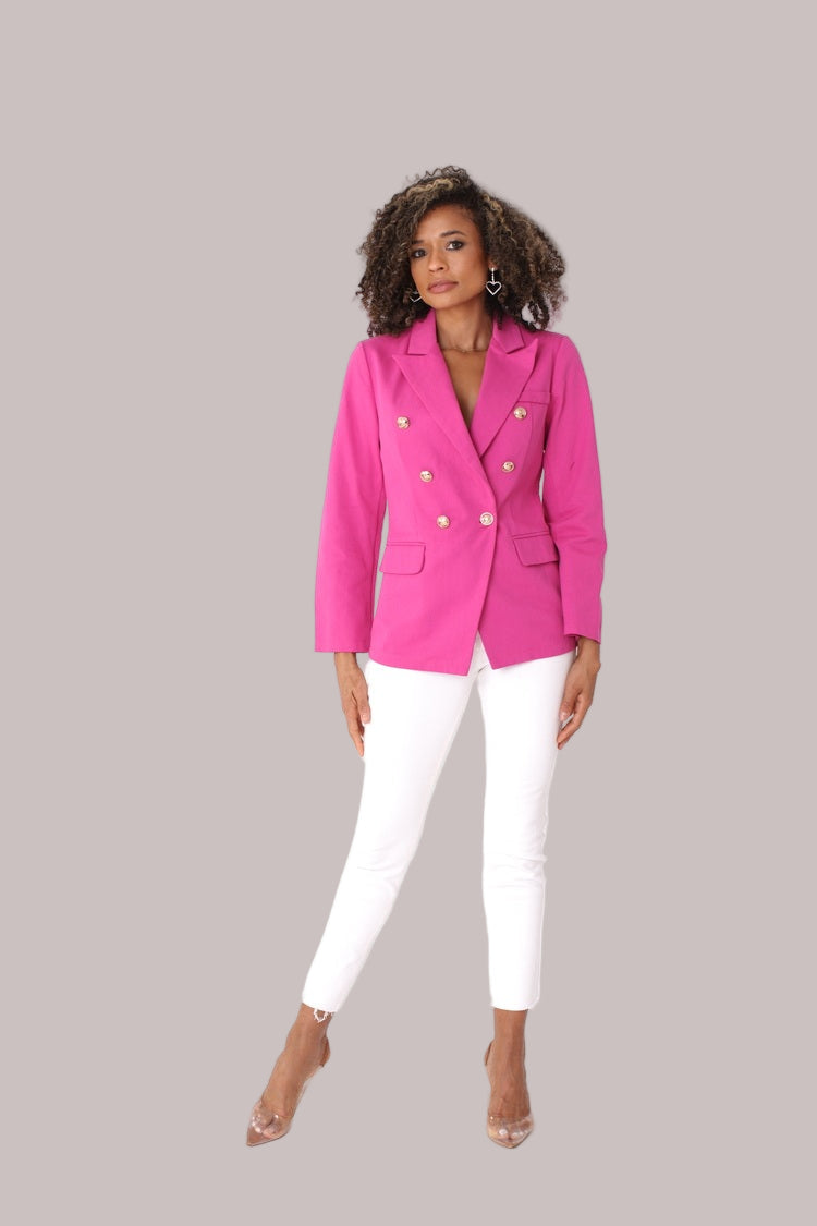 Double-Breasted Blazer -82100