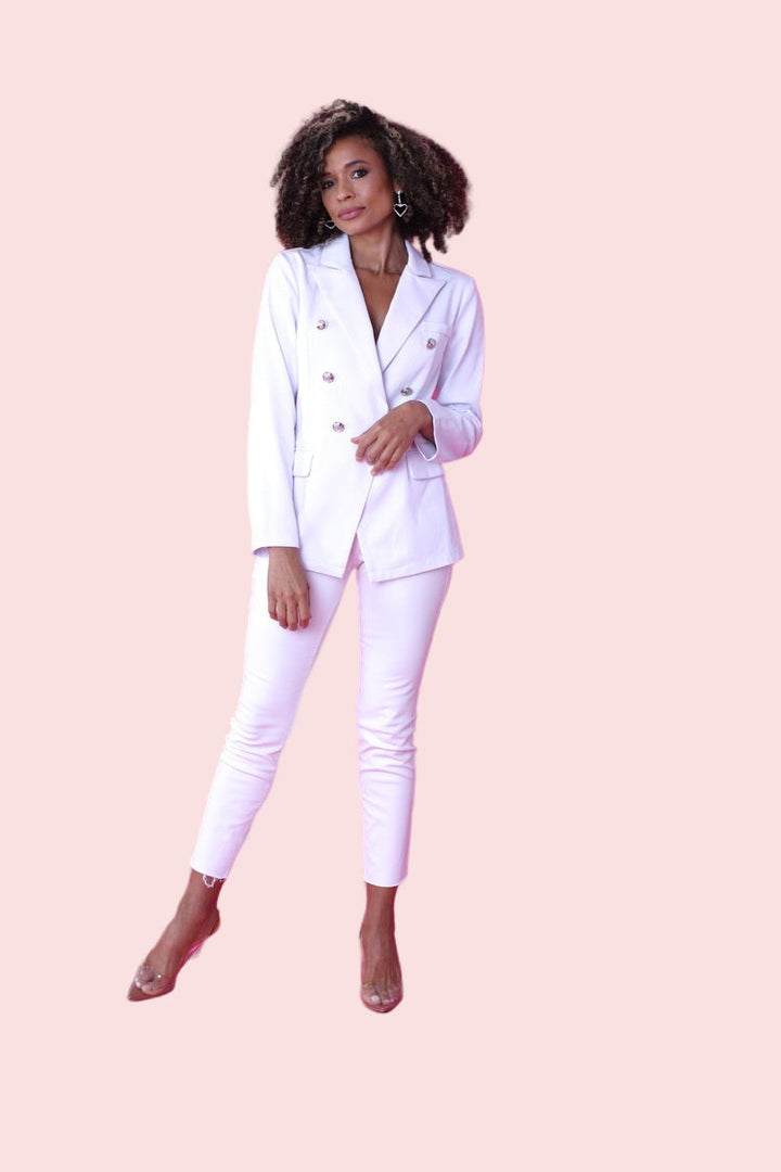 Double-Breasted Blazer -82100