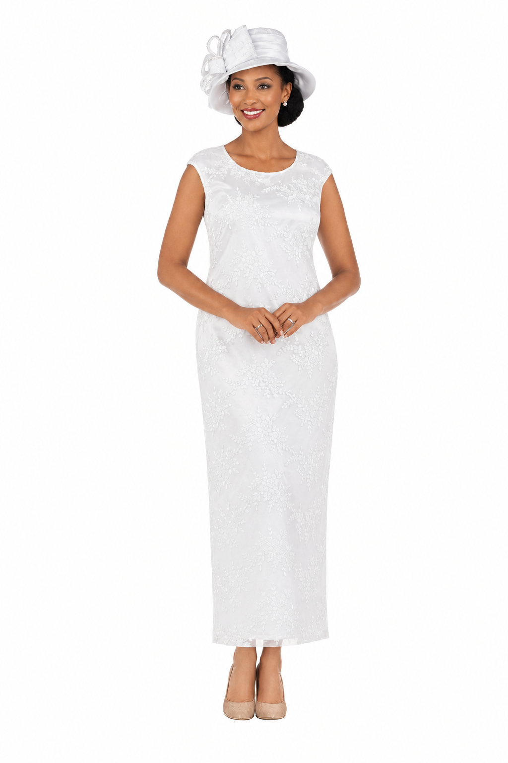 2pc Lux Lace Drs + Long Jkt - Plus