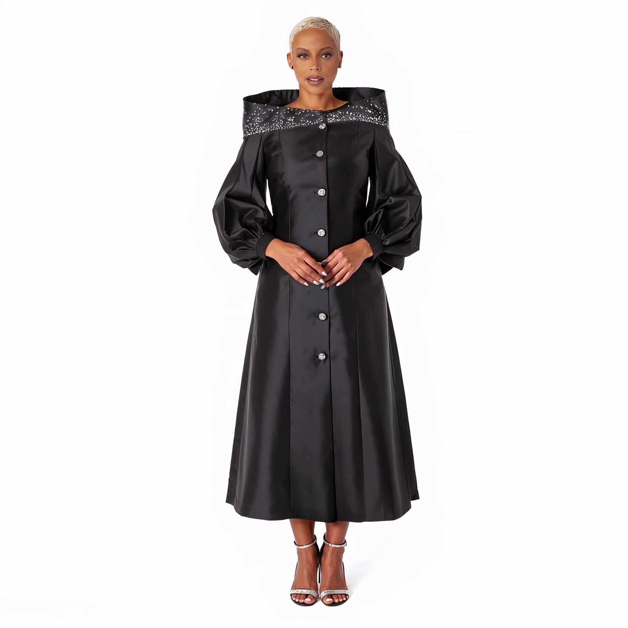 Elegant One-Piece Cassock Robe for Church Wear- 4801