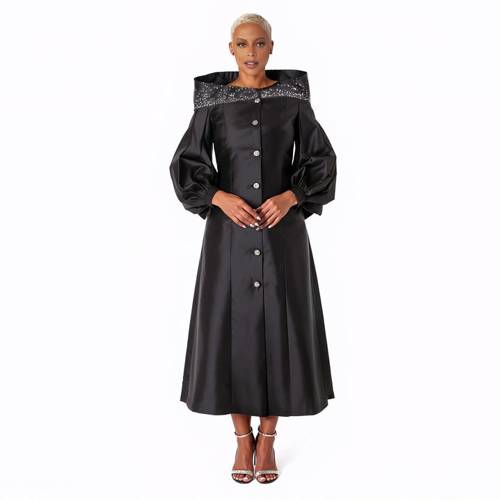 Elegant One-Piece Cassock Robe for Church Wear- 4801