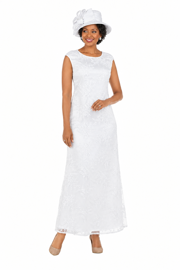 2pc Lux Lace Gown w/ Cape-Plus