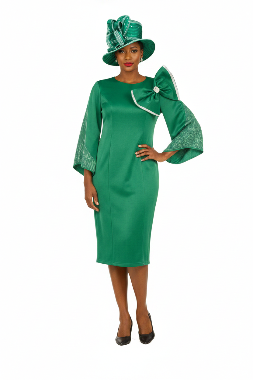 Green Dress - Front 1