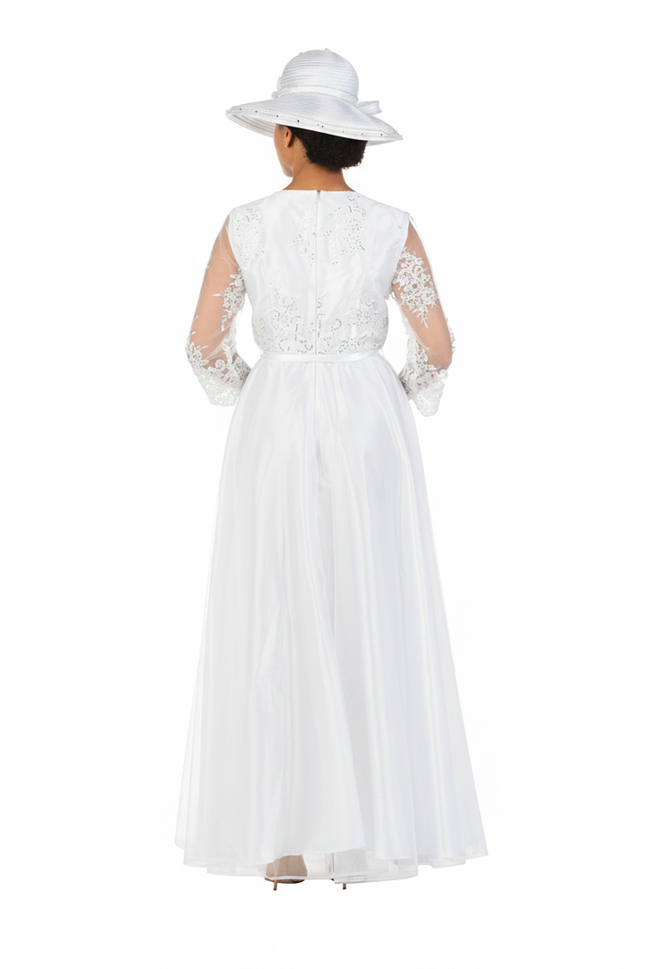 Lux Lace Dress Back