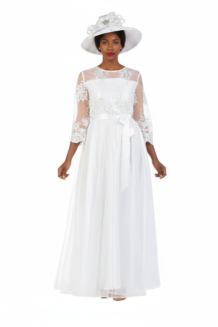 Lux Lace Dress Front