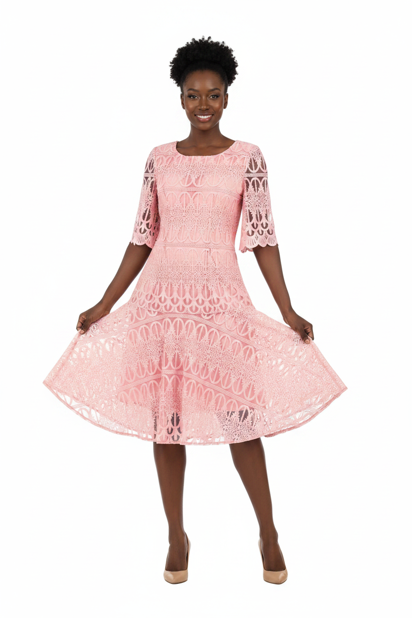 Pink twirl
