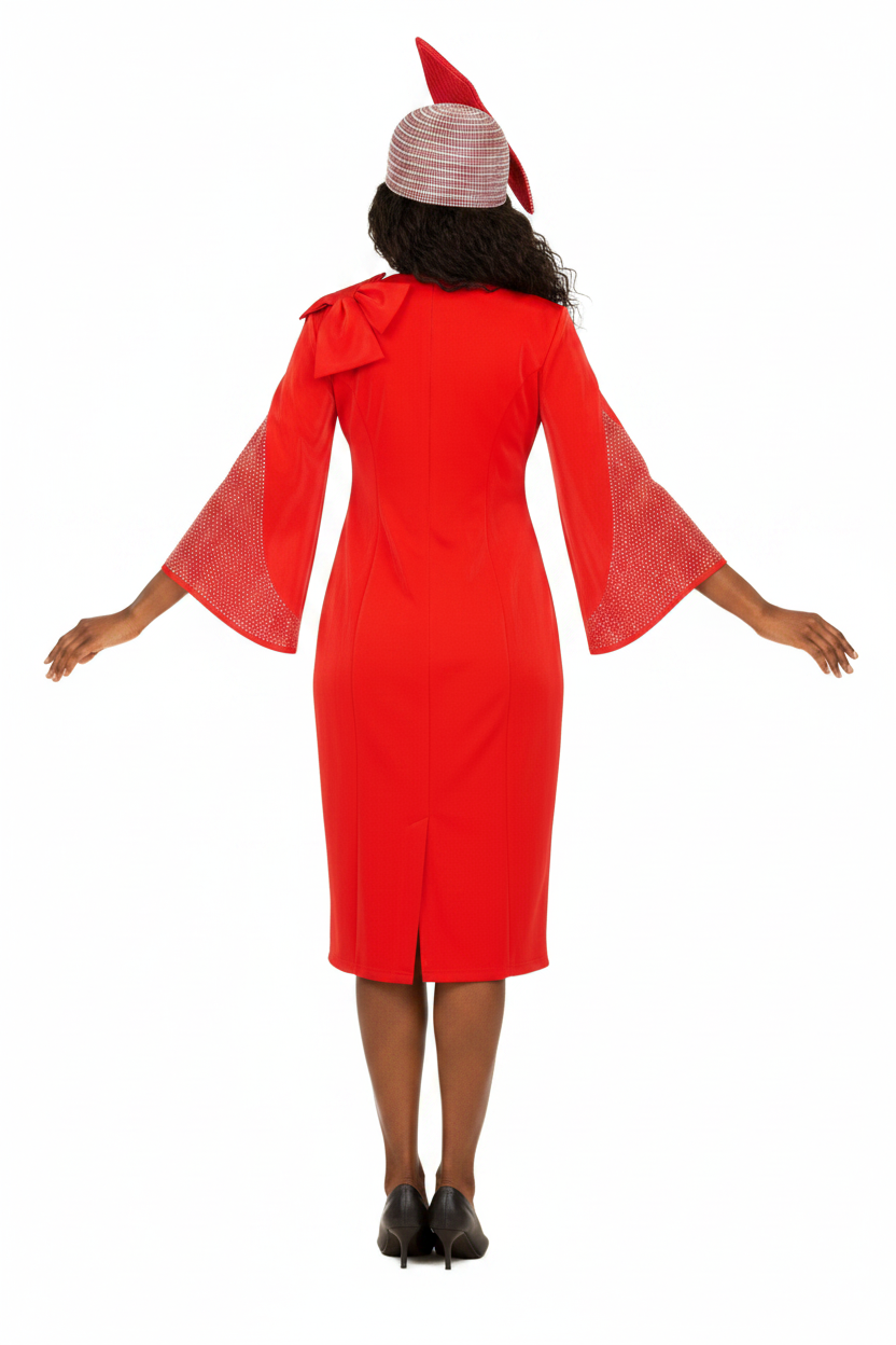 Red Dress - Back