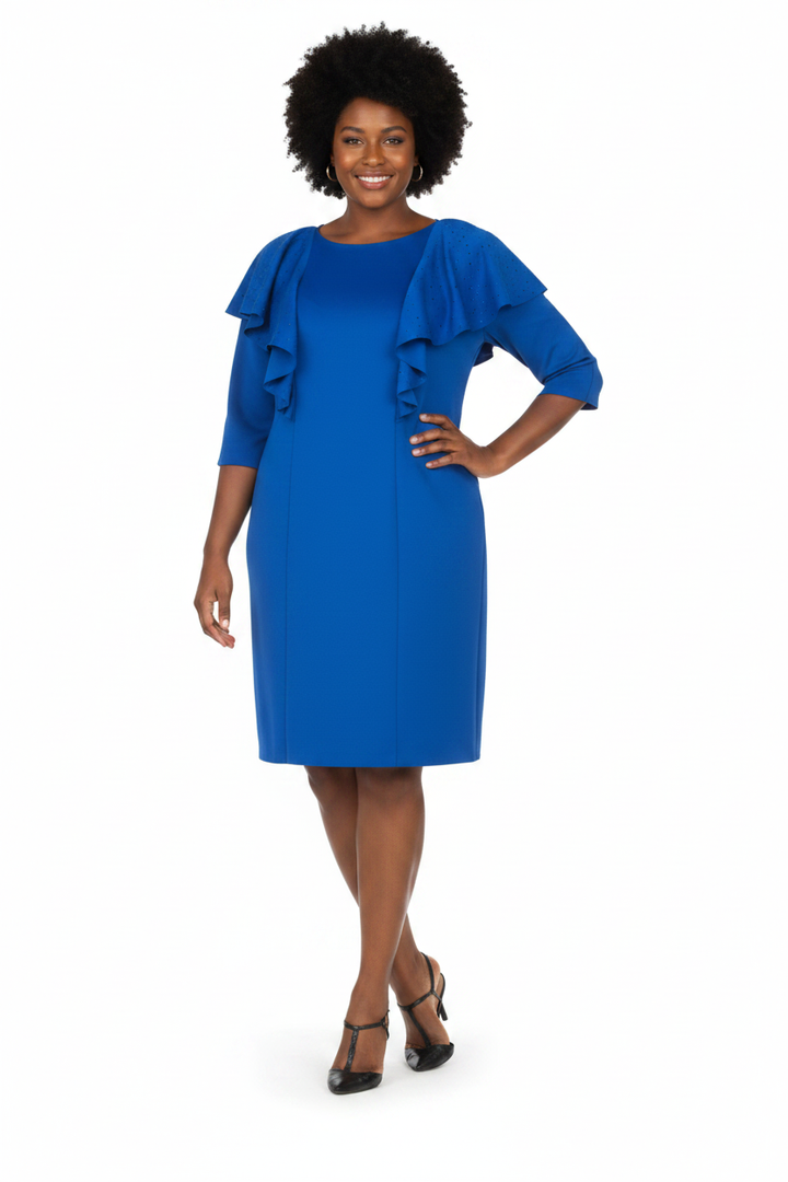 Royal Blue Dress No Hat