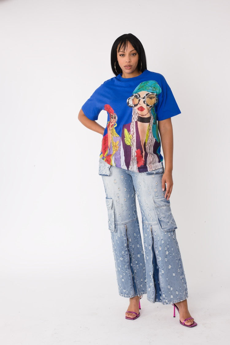 Street Style Fashion Graphic Tee 82343 – Bold Graphic T-Shirt