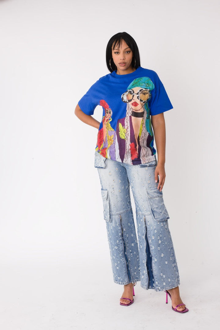 Street Style Fashion Graphic Tee 82343 – Bold Graphic T-Shirt