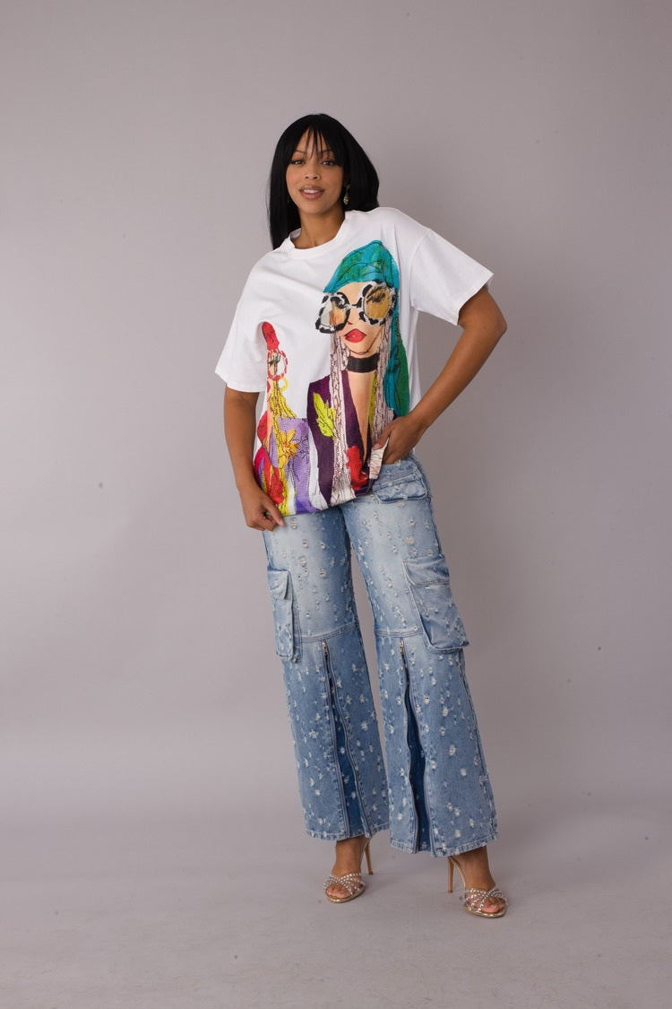 Street Style Fashion Graphic Tee 82343 – Bold Graphic T-Shirt