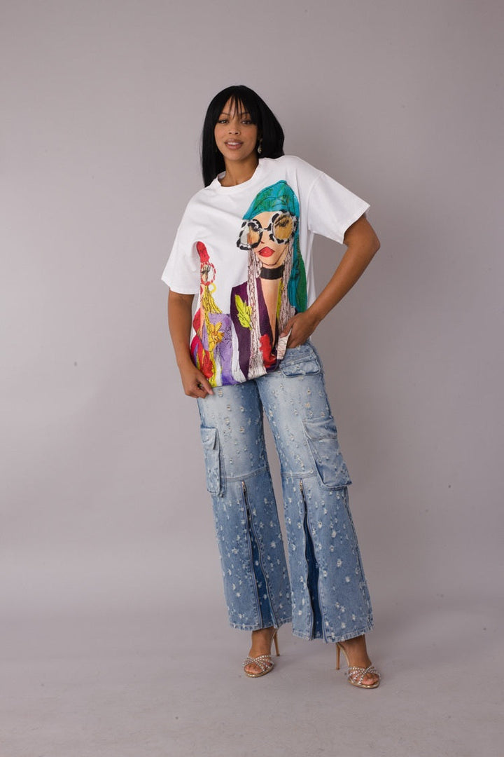 Street Style Fashion Graphic Tee 82343 – Bold Graphic T-Shirt