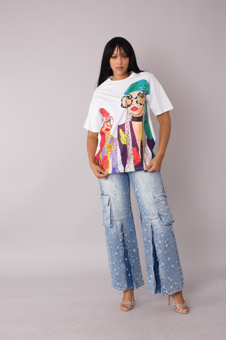 Street Style Fashion Graphic Tee 82343 – Bold Graphic T-Shirt
