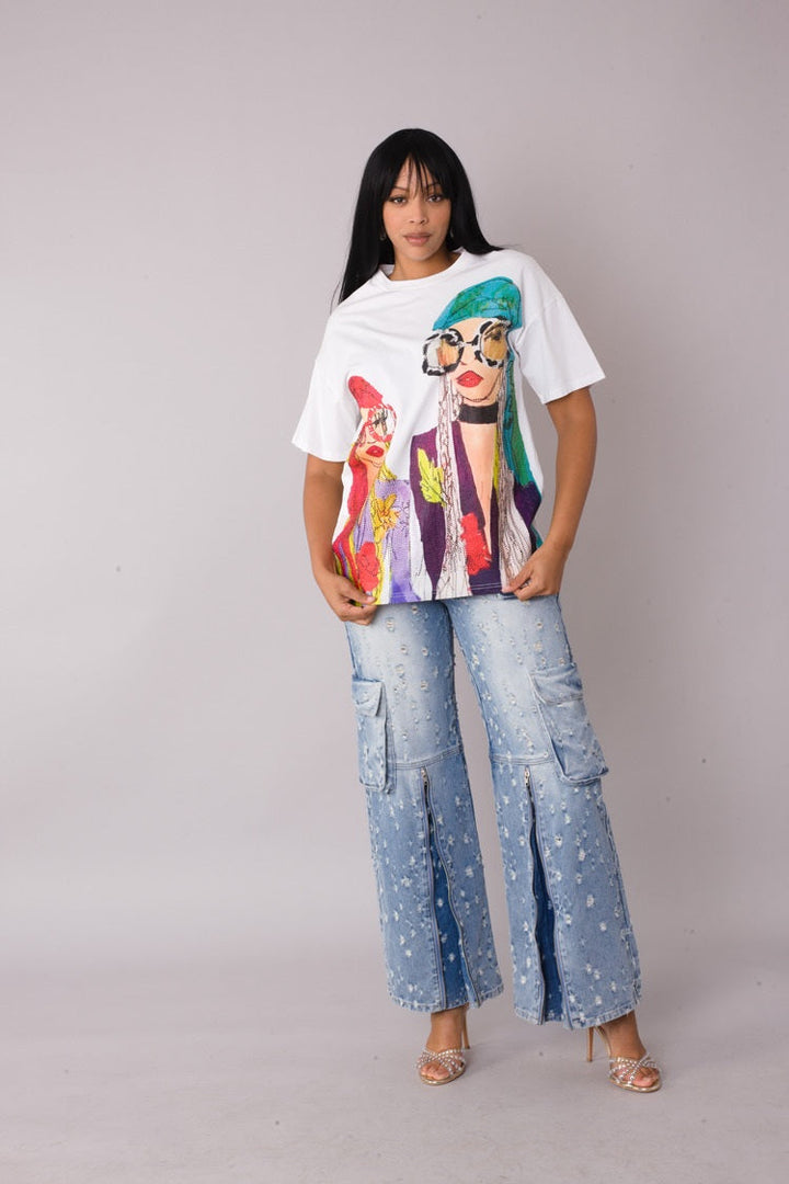 Street Style Fashion Graphic Tee 82343 – Bold Graphic T-Shirt