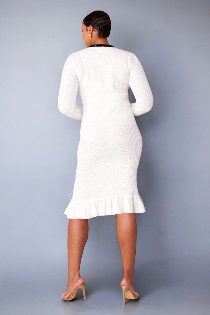 Textured Knit Dress 51000