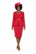 Timeless 3pc Skirt Suit - Front 1