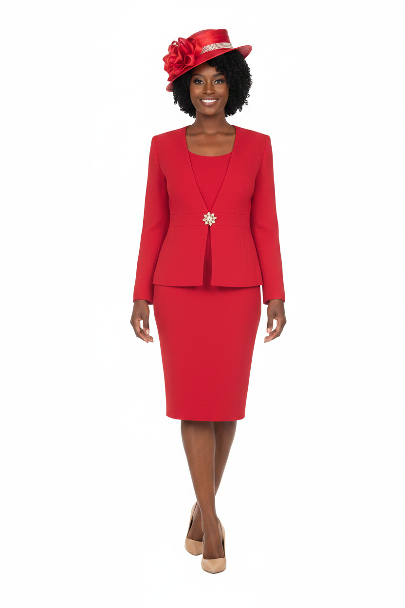 Timeless 3pc Skirt Suit - Front 1