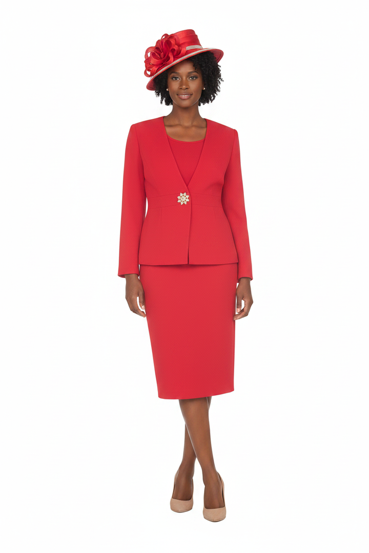 Timeless 3pc Skirt Suit - Front 2