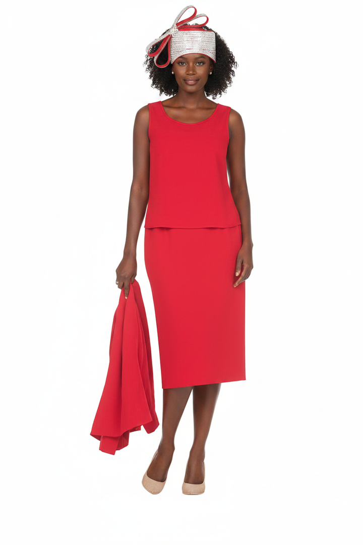 Timeless 3pc Skirt Suit - Jacket Off