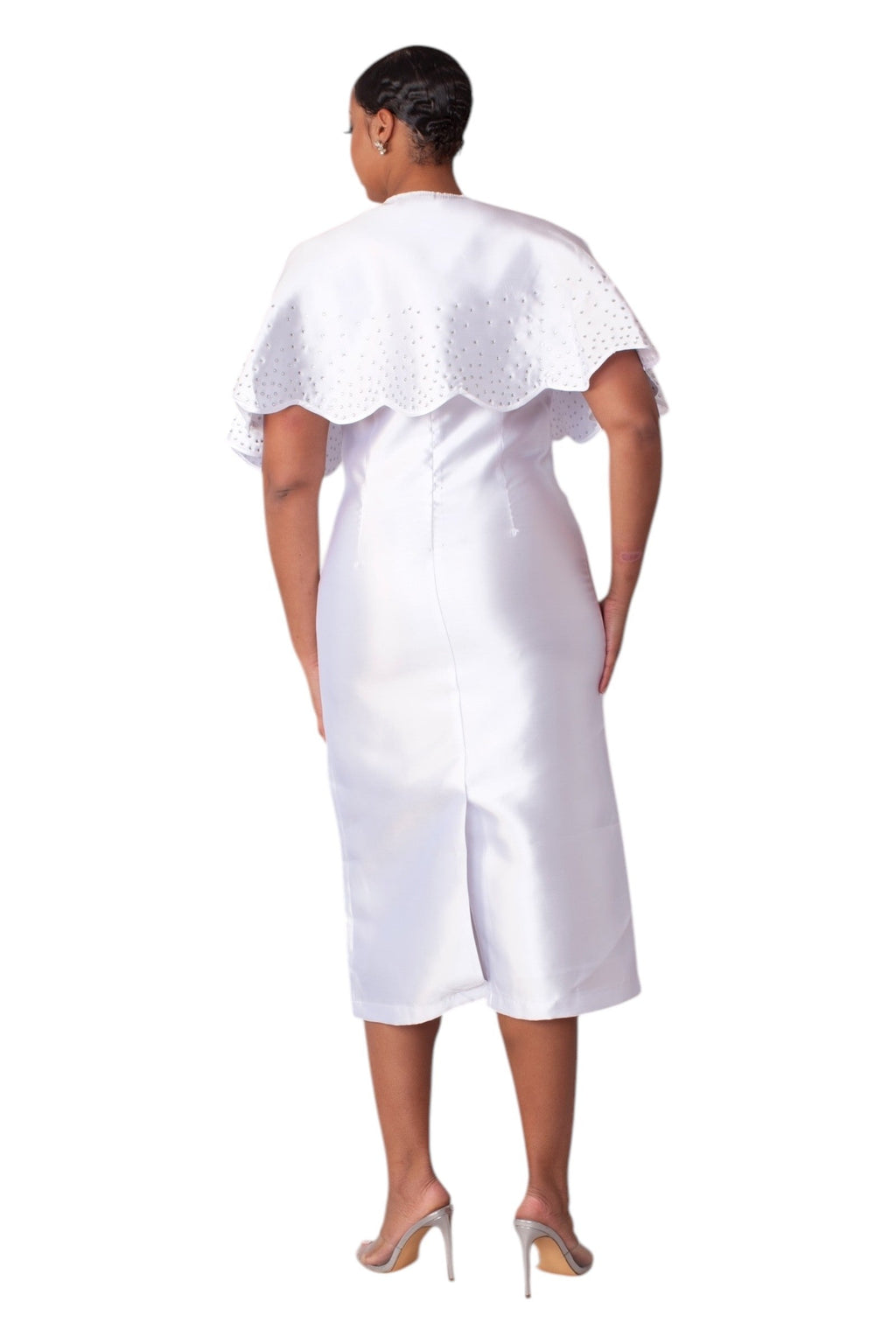 3-Piece Church Robe with Detachable Cape – 4866