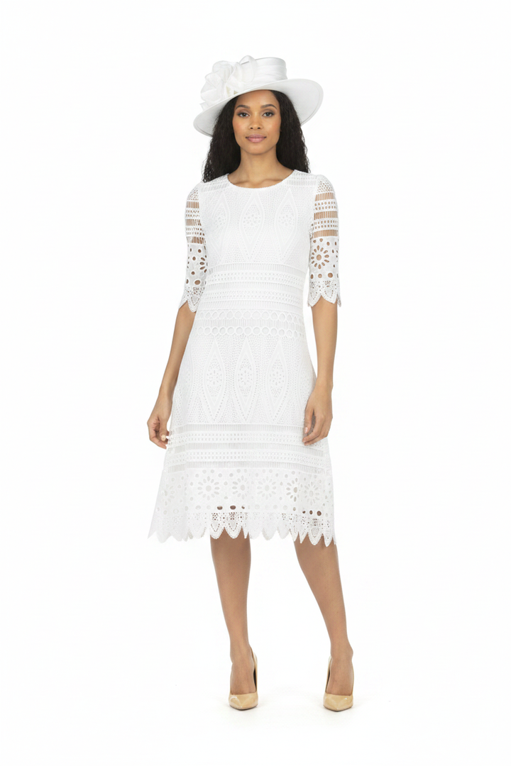 White Dress Back
