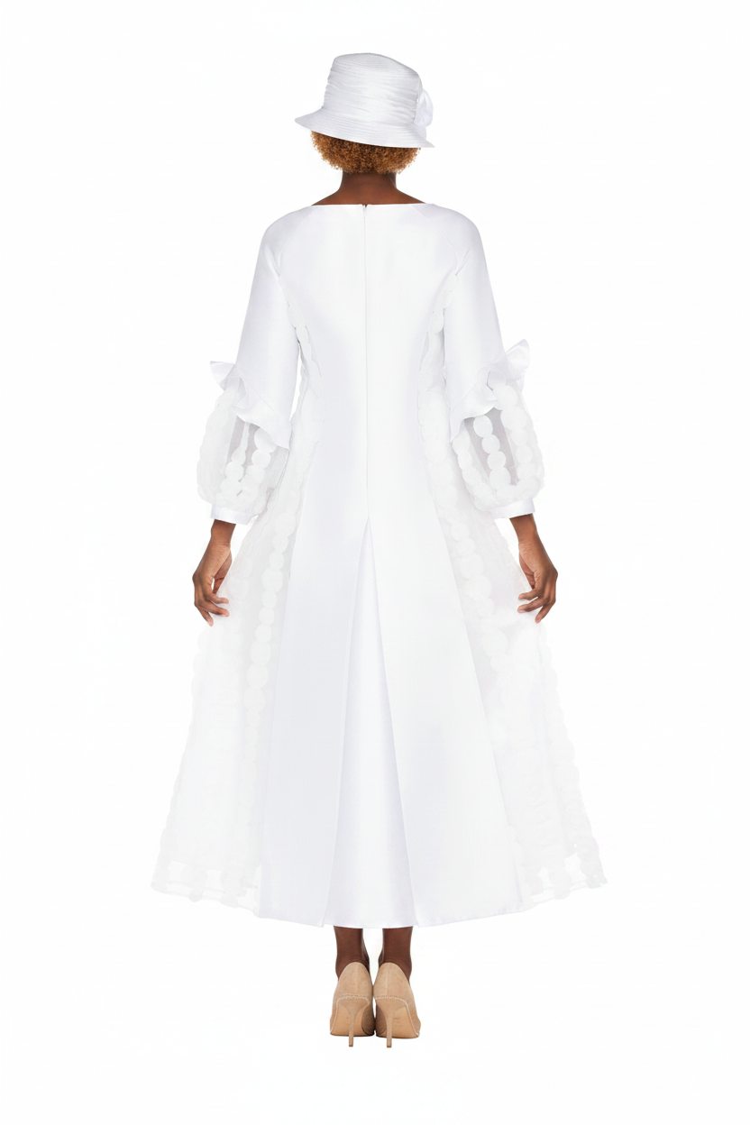 White Dress - Back