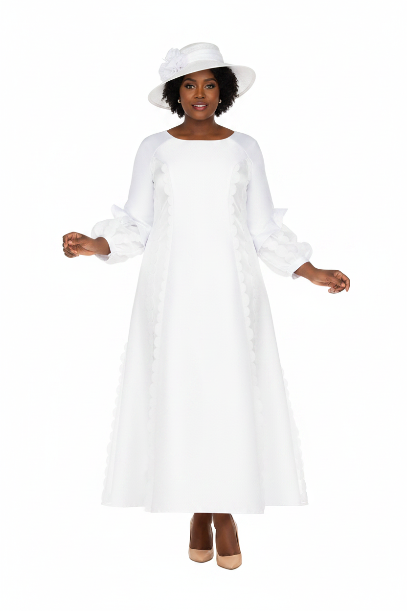WHITE Dress - New Model