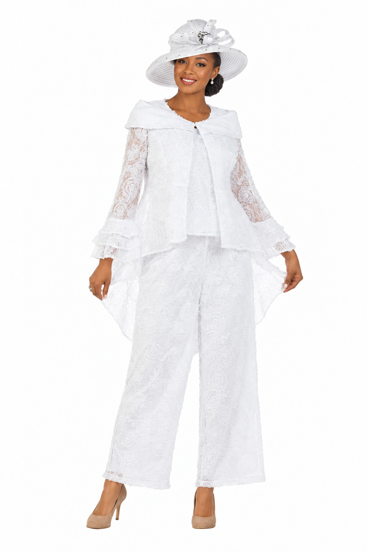 3pc Luxe Lace Pants Set