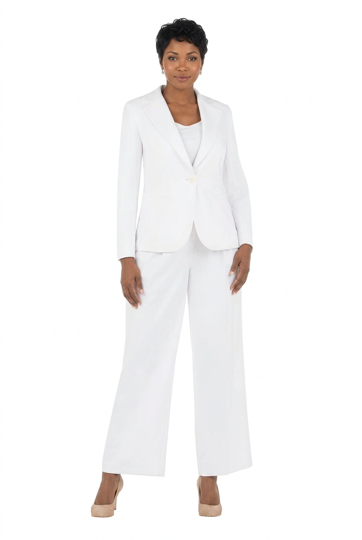 4pc Suit Set - Jkt, Cami, Skirt, Pants-Plus