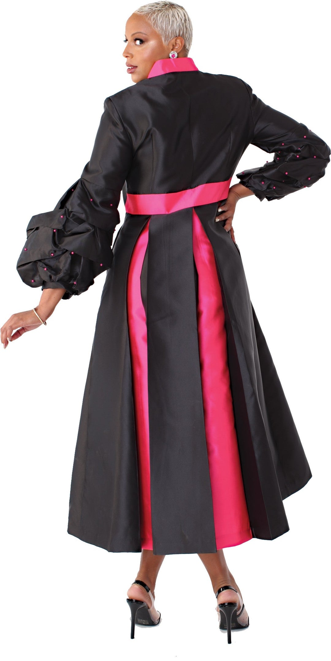 Women’s Plus Size Modern Cassock Robe -4730W