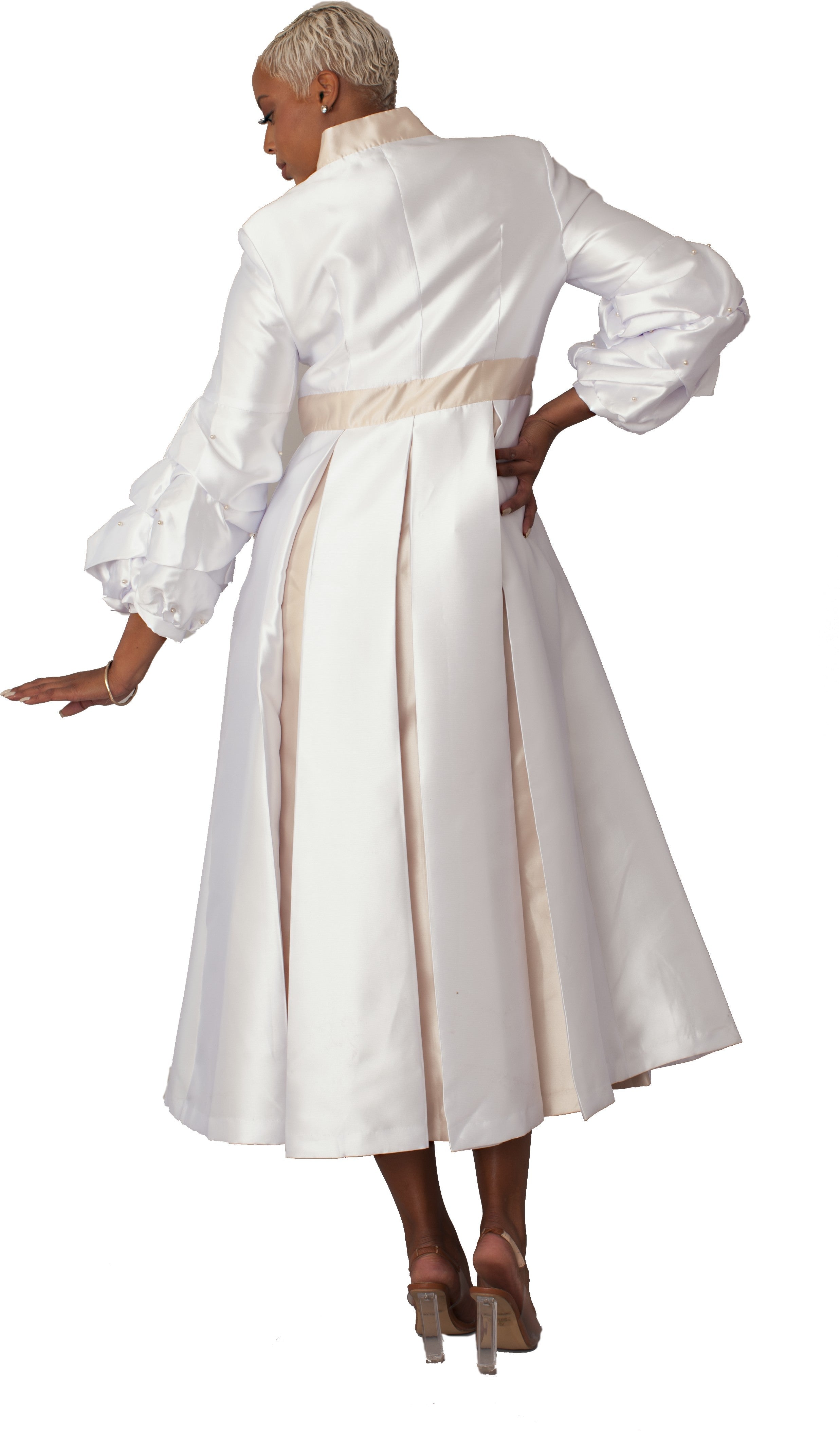 Women’s Plus Size Modern Cassock Robe -4730W